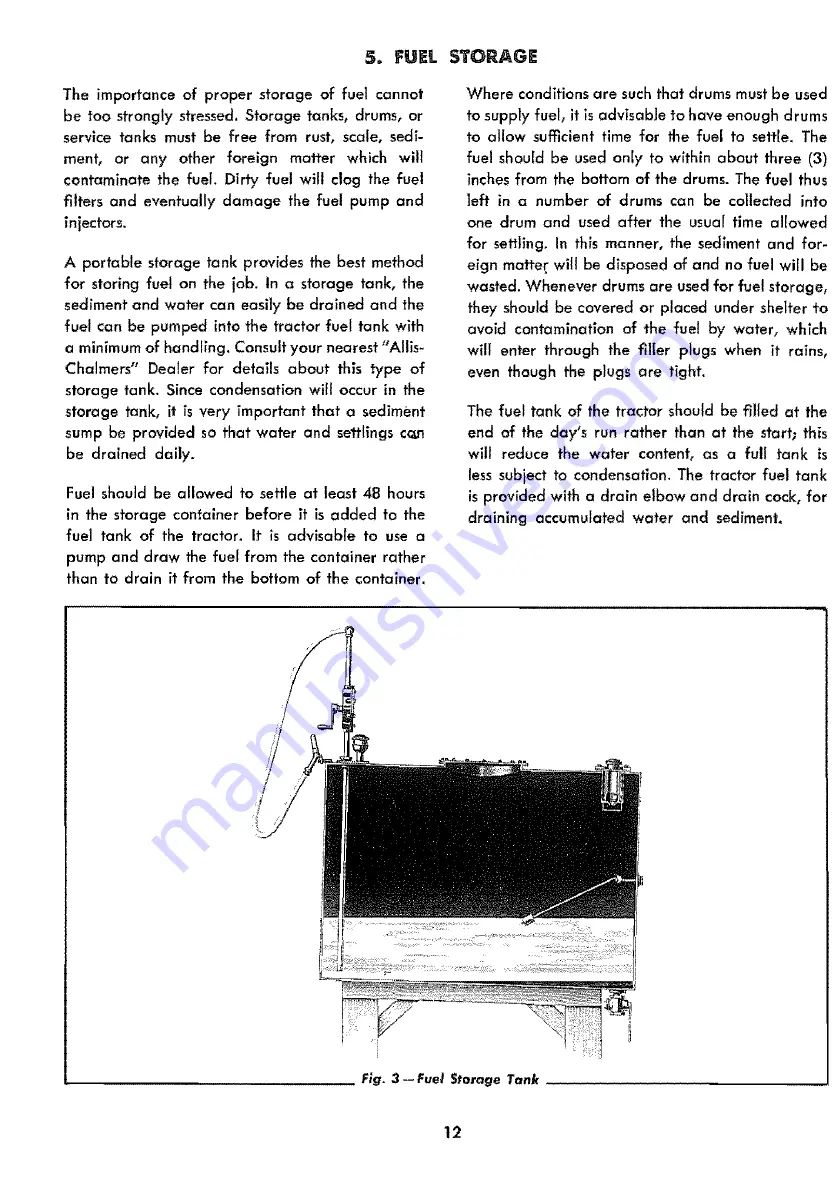 Allis-Chalmers HD-9 Service Manual Download Page 10