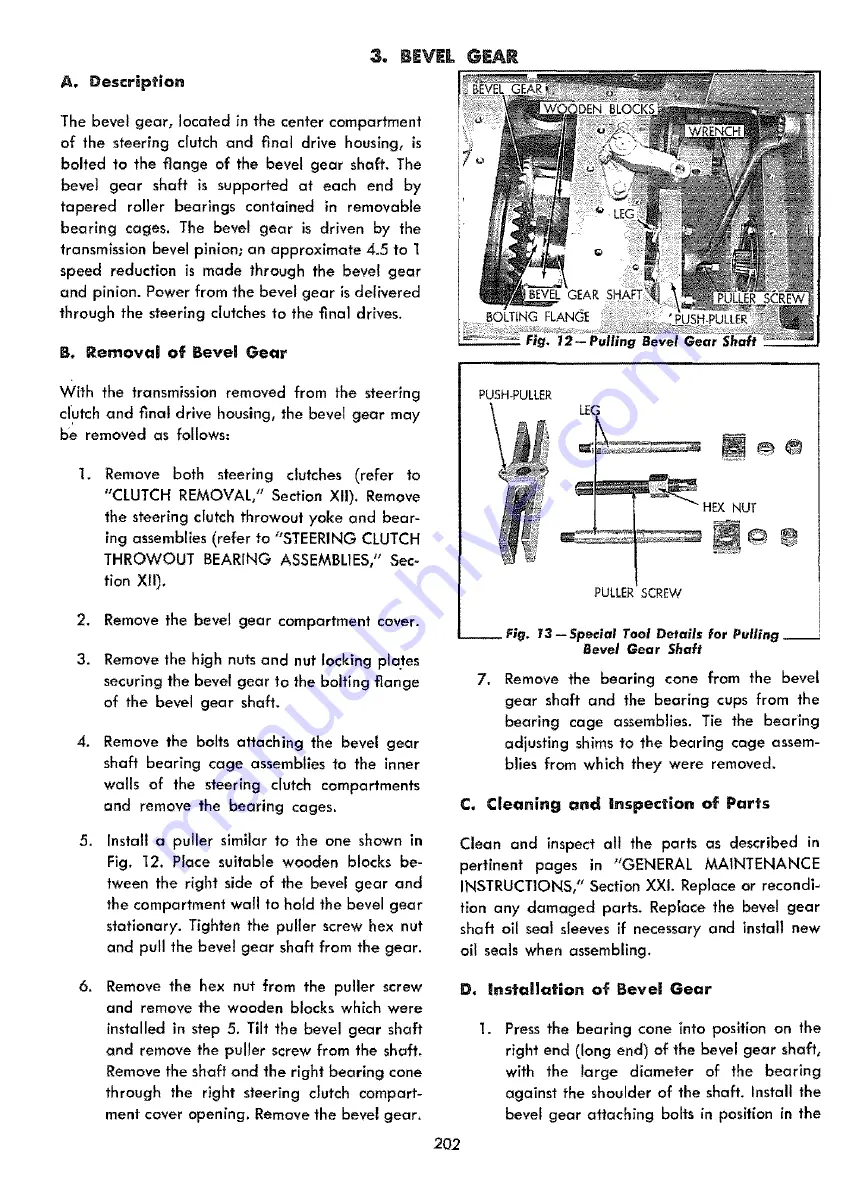 Allis-Chalmers HD-9 Service Manual Download Page 200