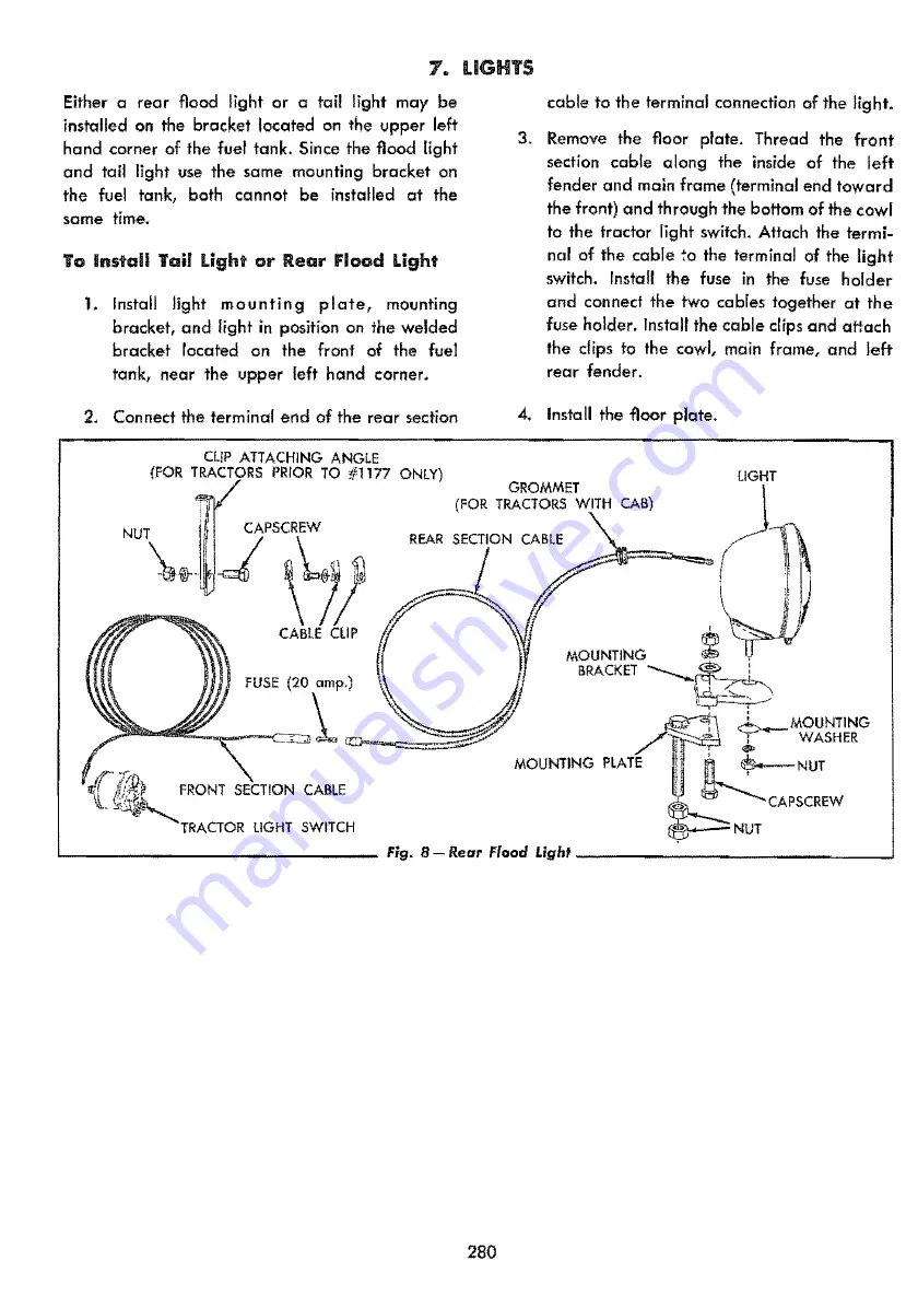 Allis-Chalmers HD-9 Service Manual Download Page 278