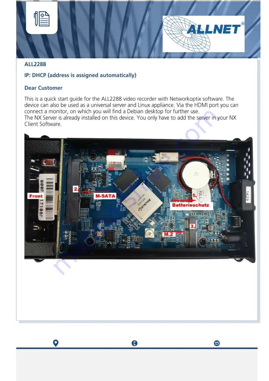 Allnet 200625 Скачать руководство пользователя страница 4