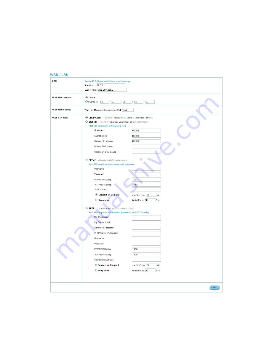 Allnet ALL-HS02530 User Manual Download Page 64