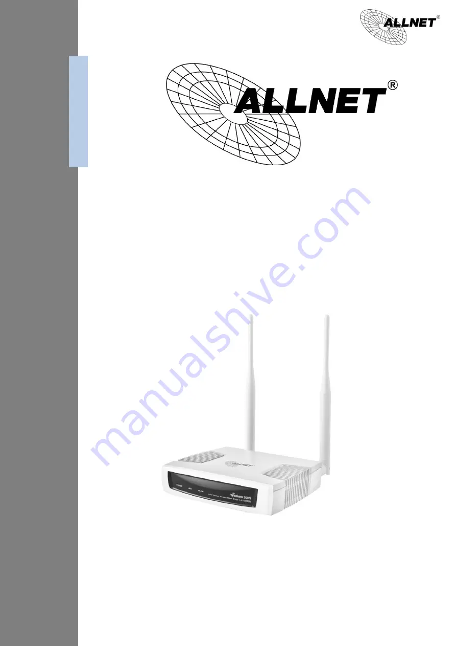 Allnet ALL-WAP02850N Скачать руководство пользователя страница 1