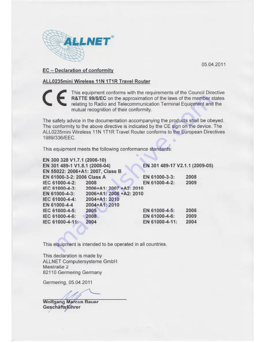 Allnet ALL0235mini User Manual Download Page 48