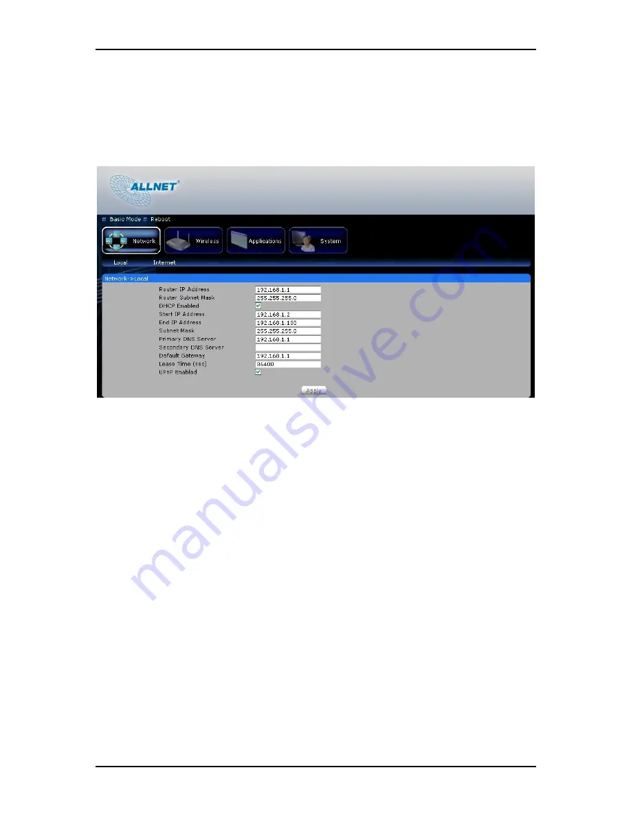 Allnet ALL0239-3G User Manual Download Page 36