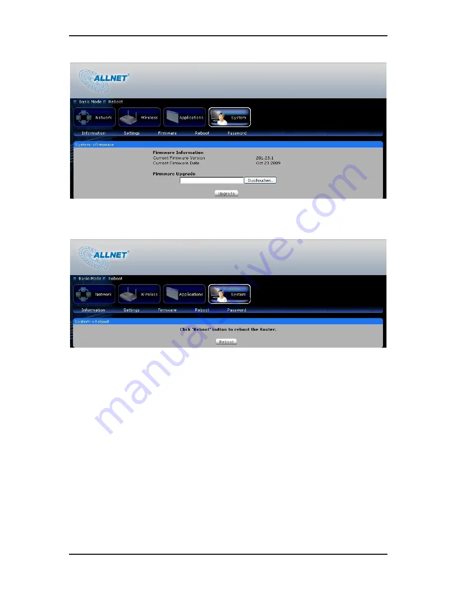 Allnet ALL0239-3G User Manual Download Page 43