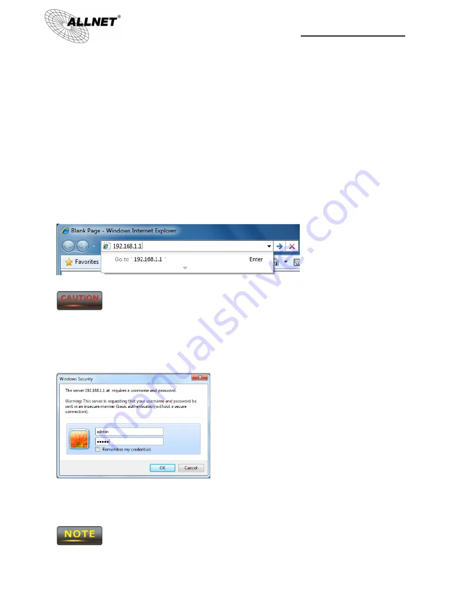 Allnet ALL0558N User Manual Download Page 24