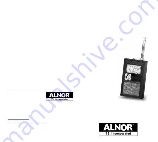 Alnor 9850 Owner'S Manual Download Page 20