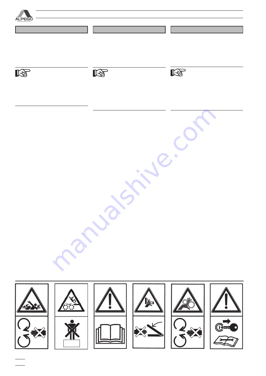 Alpego FB Manual Of Use And Maintenance Download Page 56