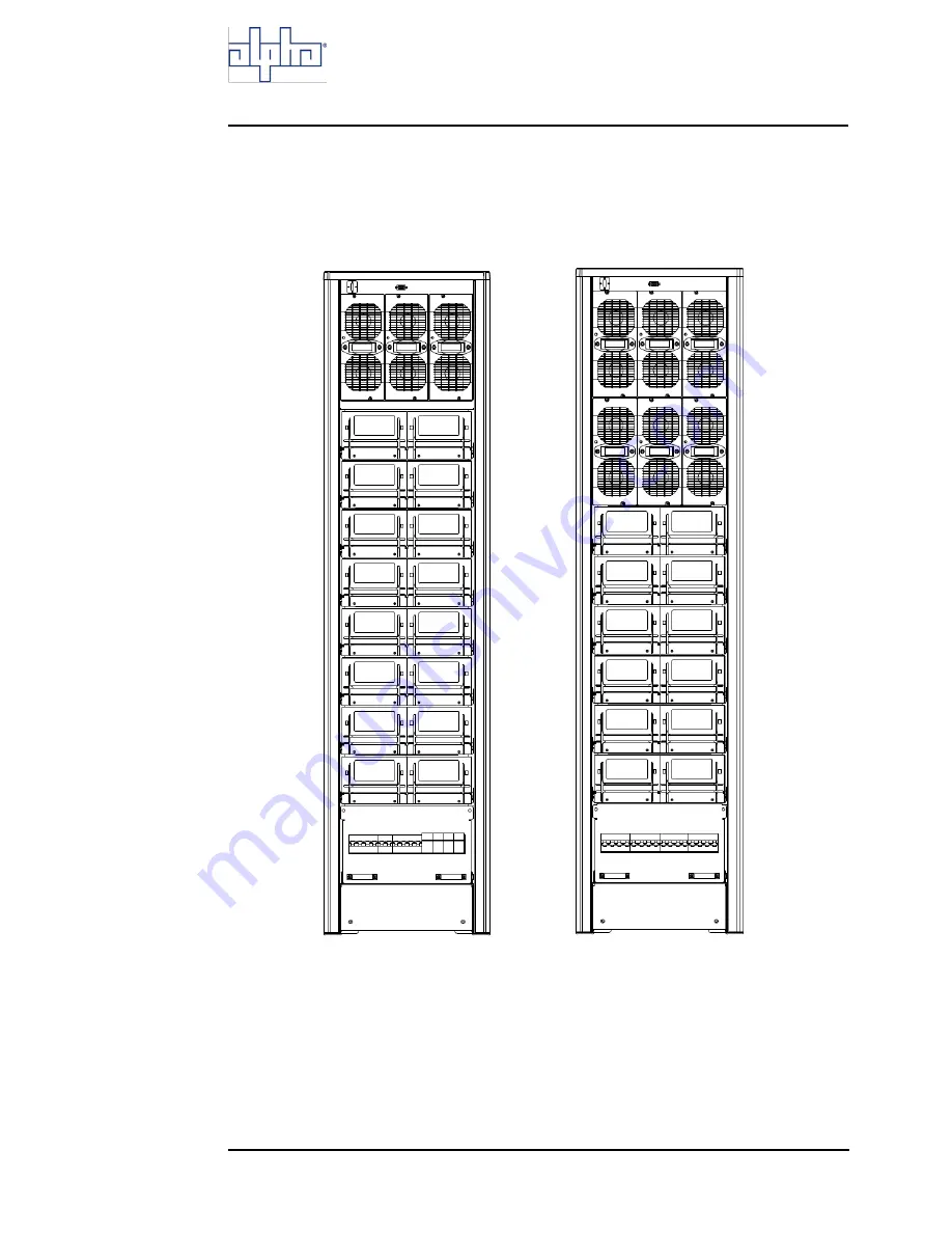 Alpha Technologies TRI POWER X33 MOD HP 10 kVA Скачать руководство пользователя страница 12