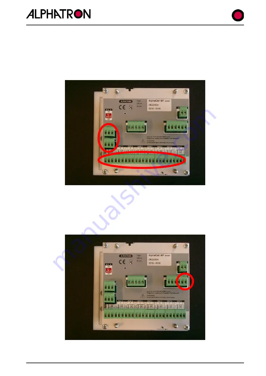 Alphatron ALPHACALL MF Installation & Operation Manual Download Page 13