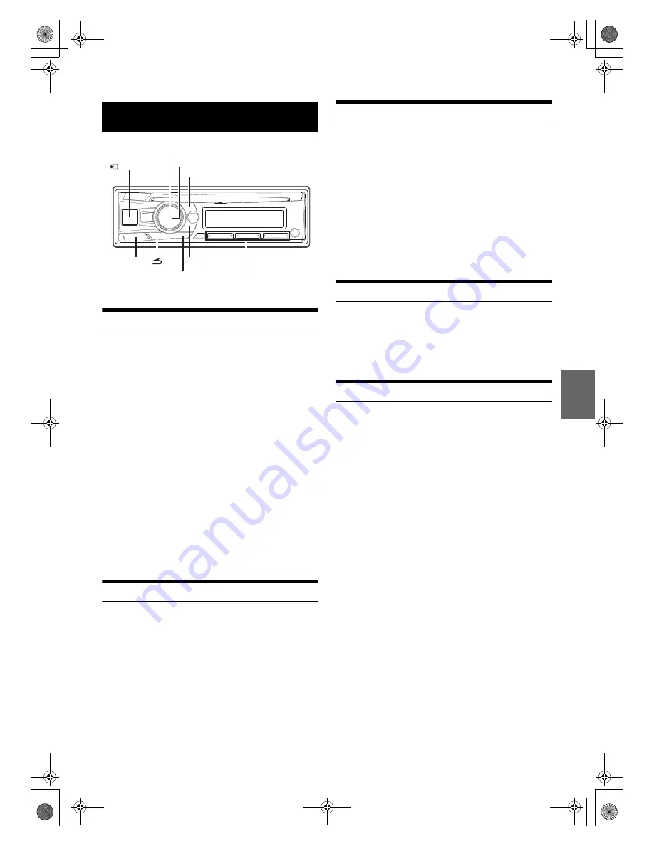 Alpine CDE-154EBT Owner'S Manual Download Page 11