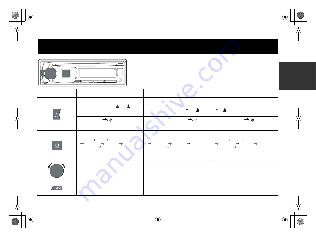 Alpine CDE-177BT Quick Reference Manual Download Page 7