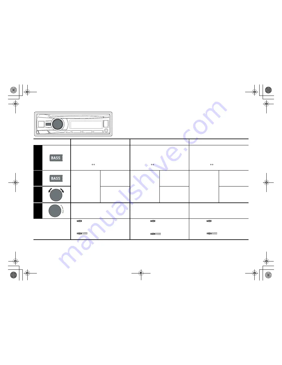 Alpine CDE-180R Quick Reference Manual Download Page 10