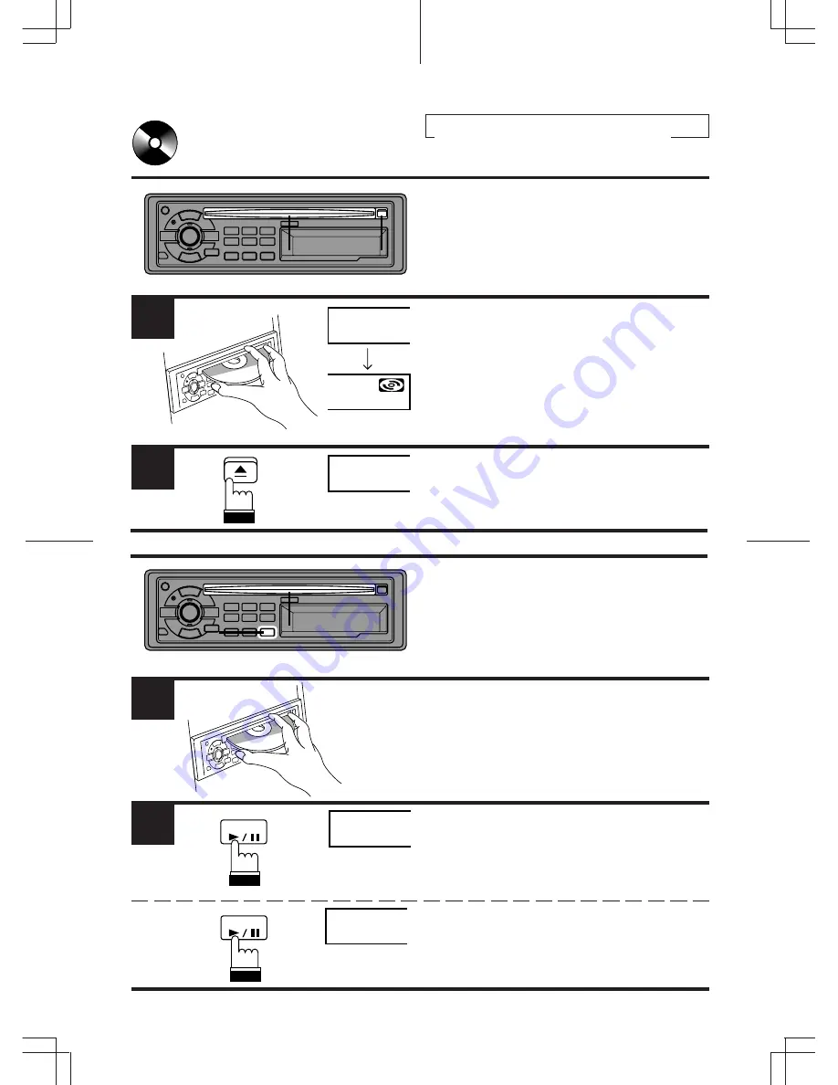 Alpine CDE-7826E Скачать руководство пользователя страница 20