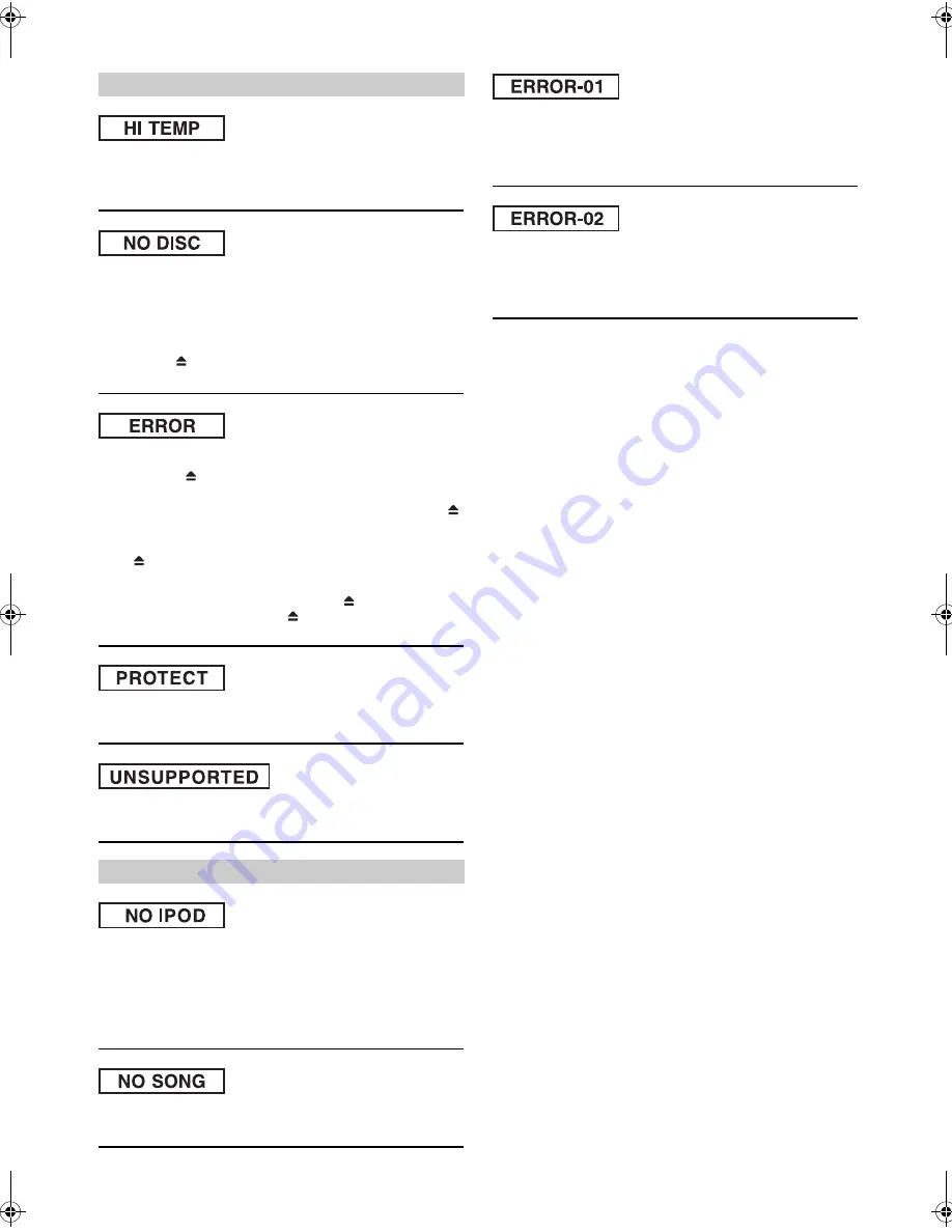 Alpine CDE-9850Ri Owner'S Manual Download Page 54