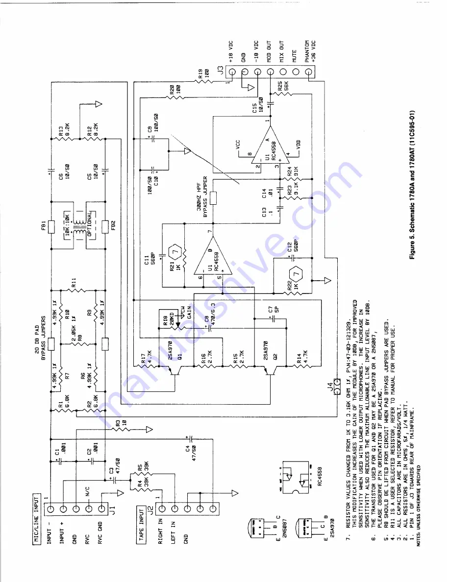 Altec Lansing 1780A 1780AT SIGNAL PROCESSING Скачать руководство пользователя страница 5