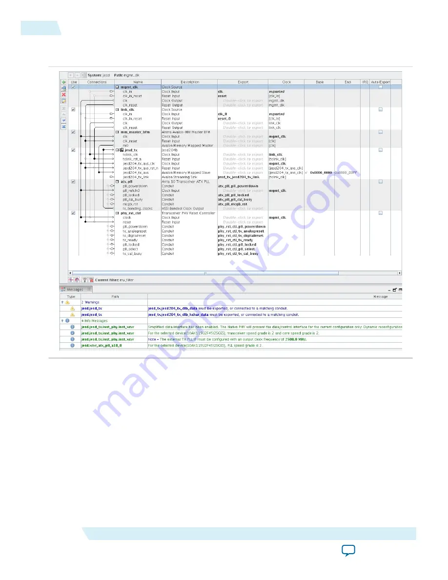 Altera JESD204B IP CORE User Manual Download Page 26