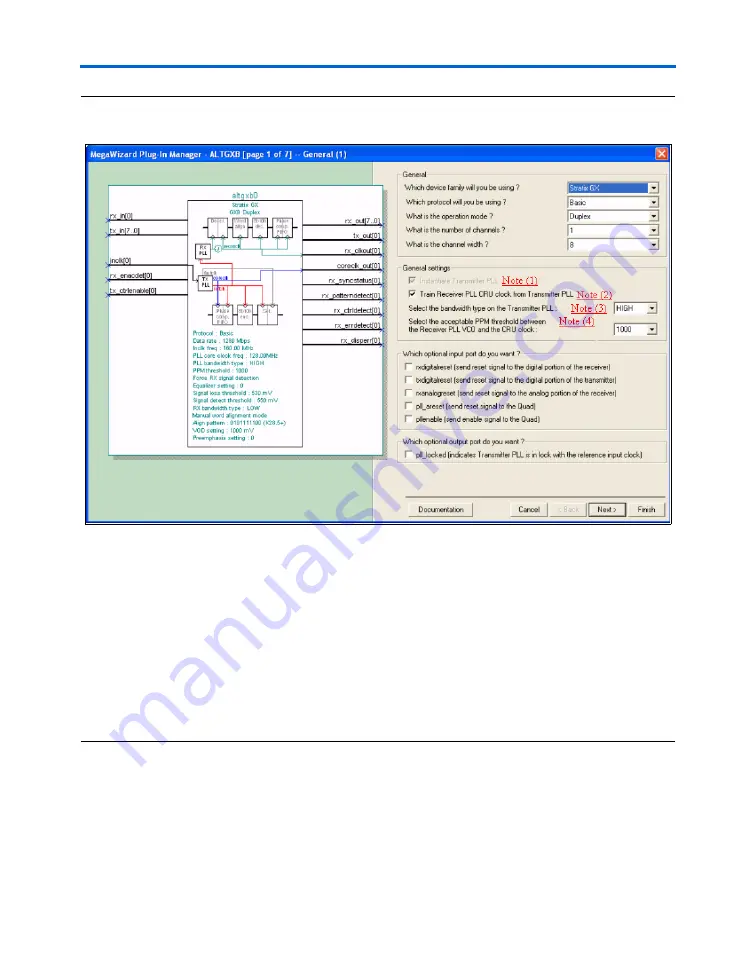 Altera Stratix GX User Manual Download Page 39