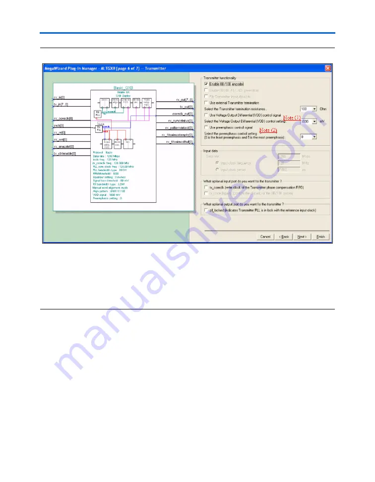 Altera Stratix GX User Manual Download Page 44