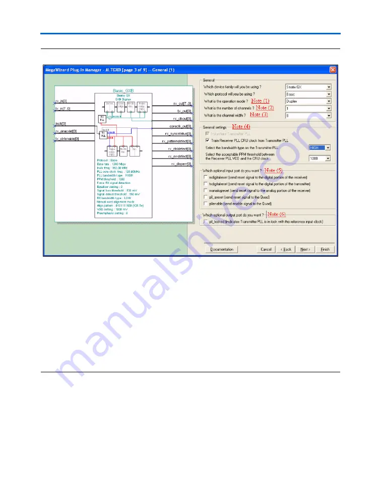 Altera Stratix GX User Manual Download Page 76