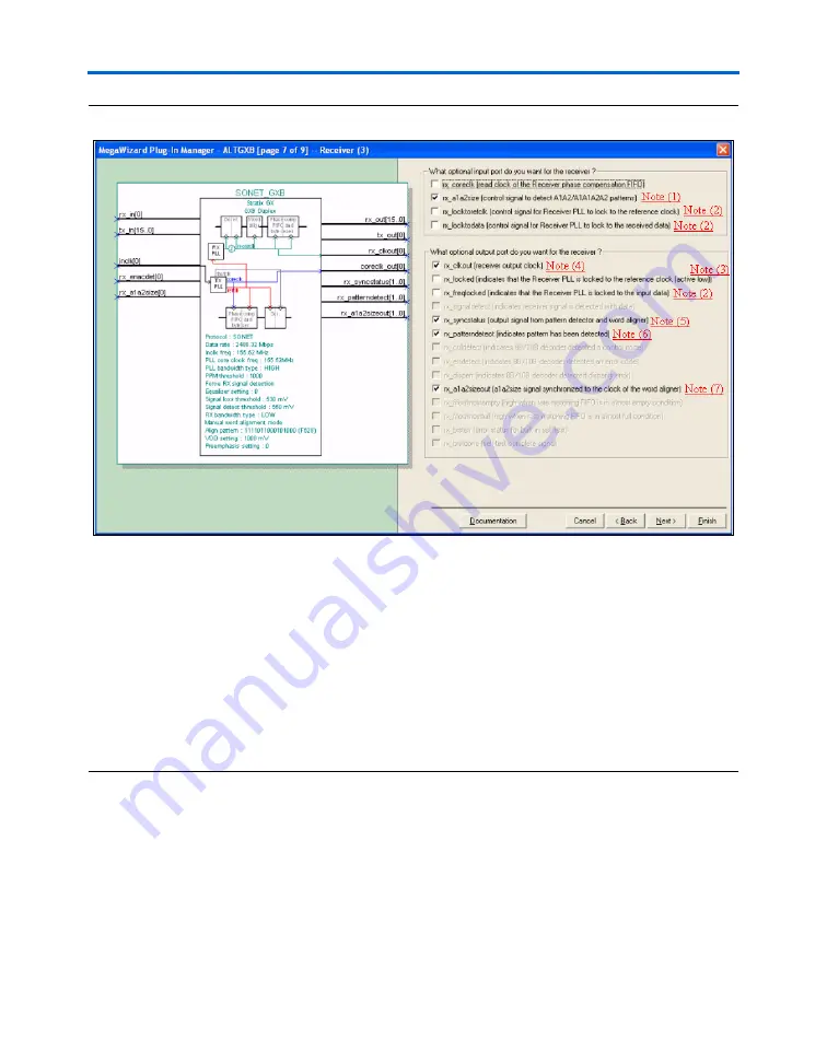 Altera Stratix GX User Manual Download Page 110