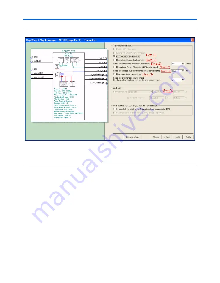 Altera Stratix GX User Manual Download Page 111