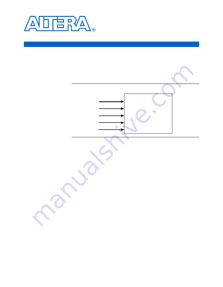 Altera Stratix GX User Manual Download Page 227