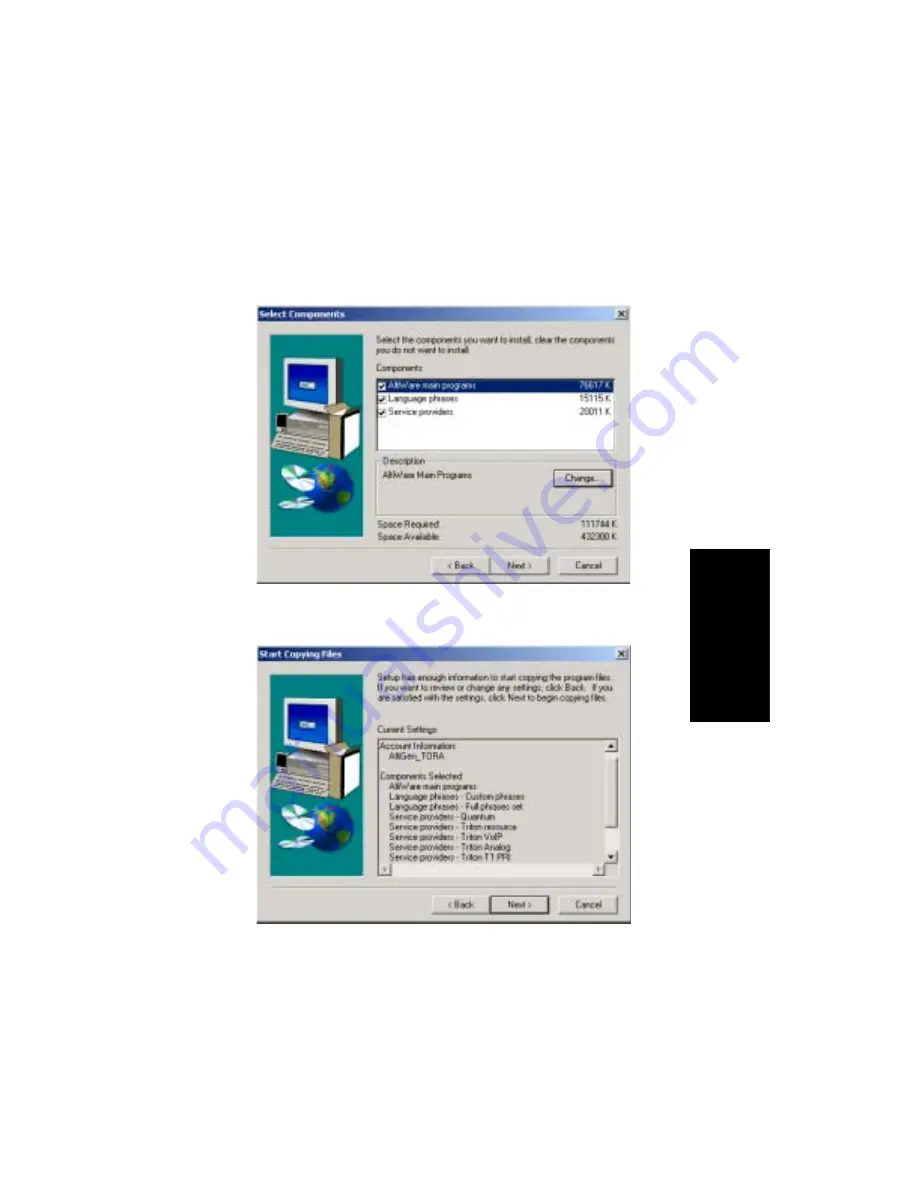 Altigen Altiware OE 4.5 System Administration & Installation Manual Download Page 80