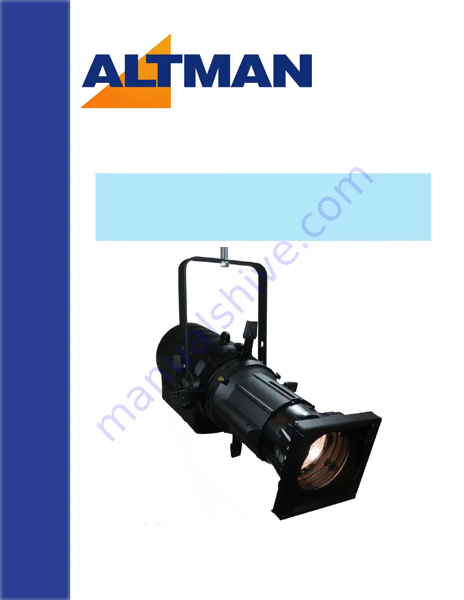 Altman PHX Installation & User Manual Download Page 1