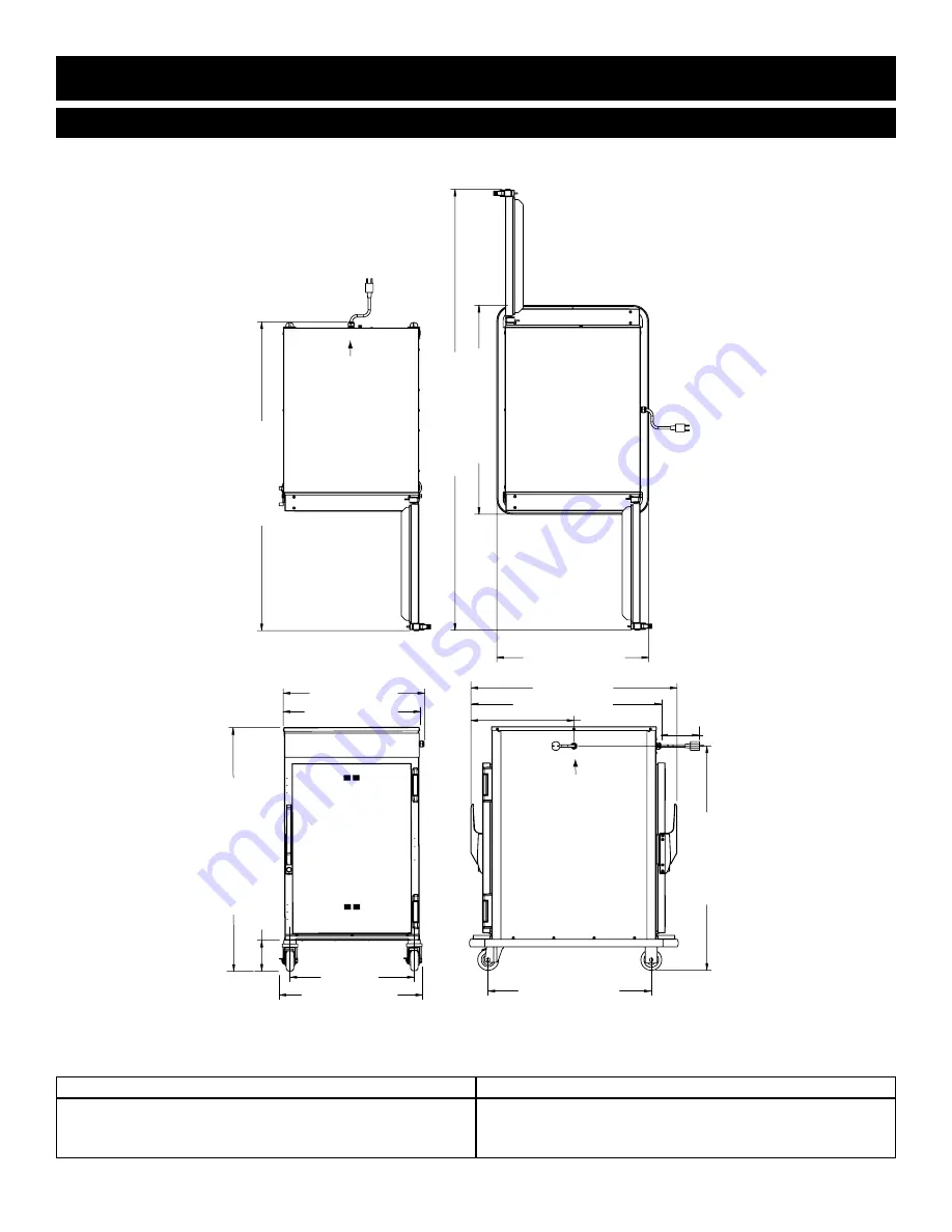 Alto-Shaam 1200-TH/III Installation & Operation Manual Download Page 9