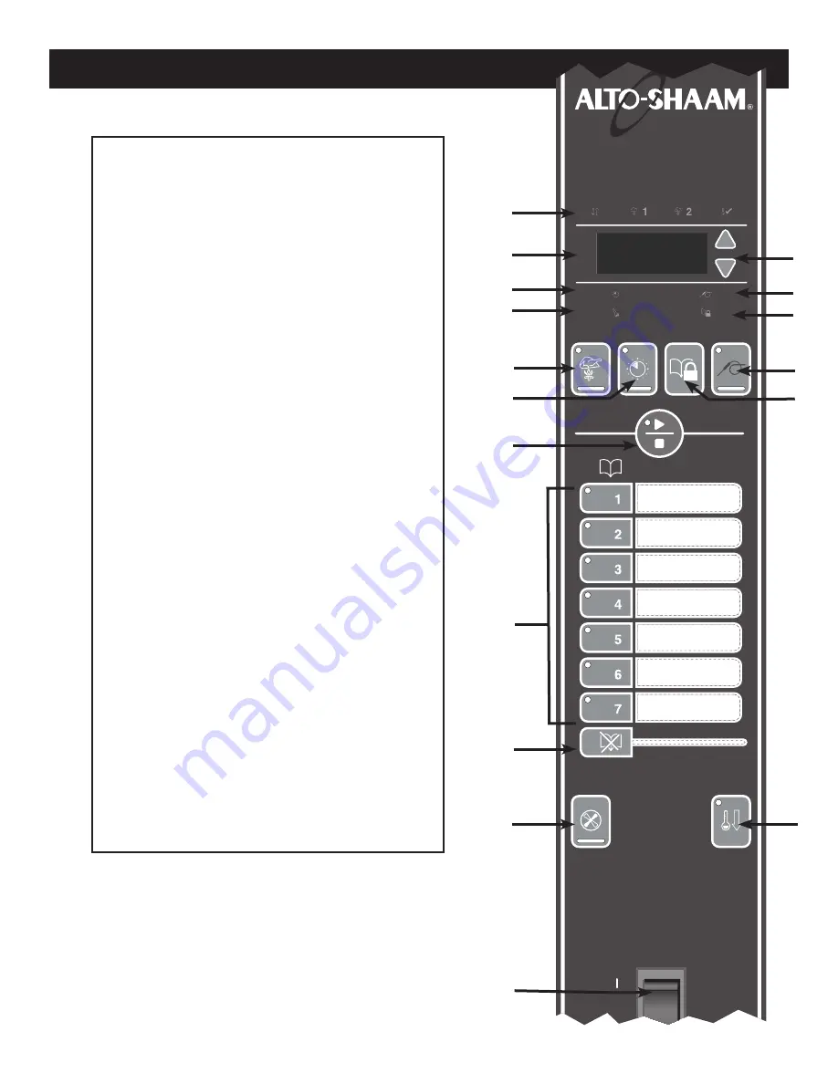 Alto-Shaam ASC-2E8 ASC-4E Installation & Operating Manual Download Page 14