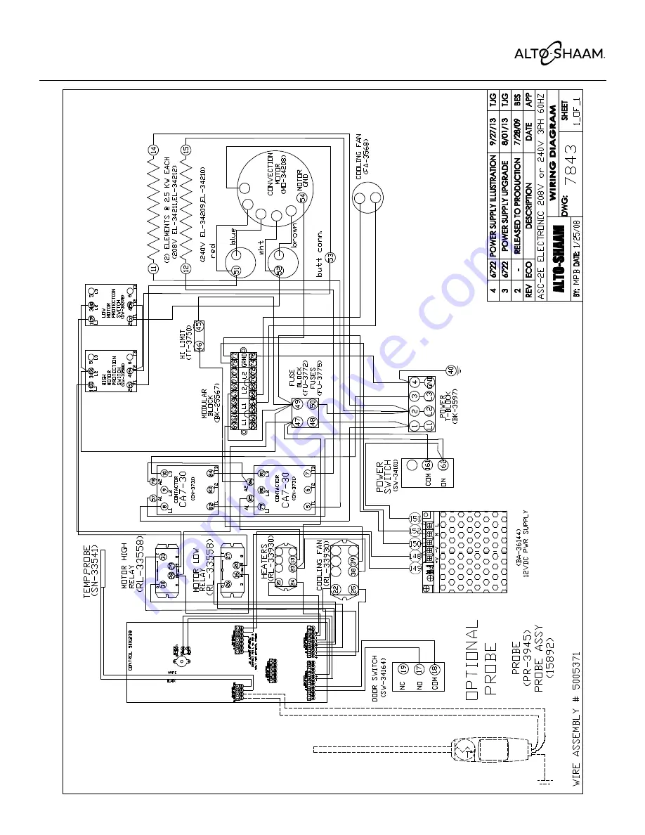 Alto-Shaam ASC-4E Series Скачать руководство пользователя страница 38