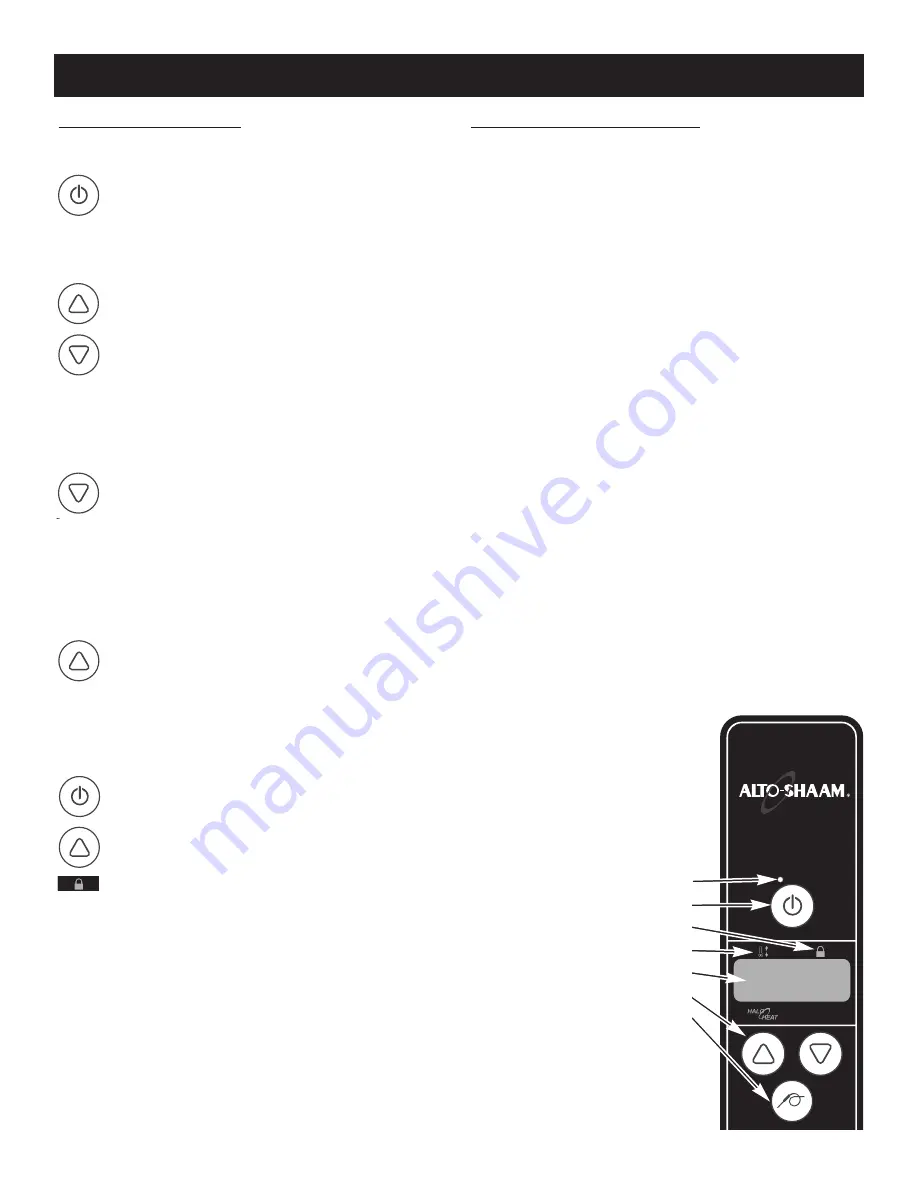 Alto-Shaam CombiMate 12-20MW Installation Operation & Maintenance Download Page 10