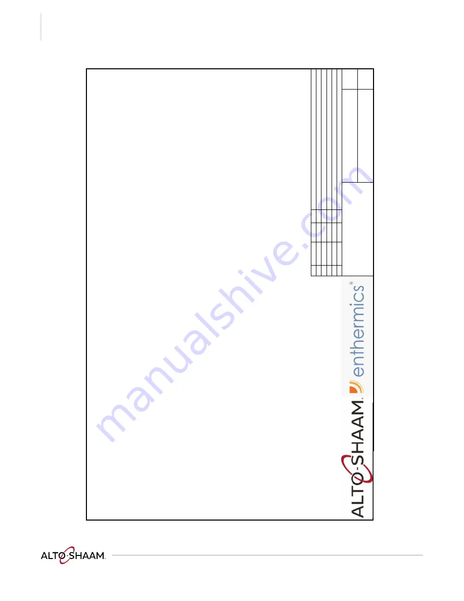 Alto-Shaam Converge CMC-H2H Service Manual Download Page 106