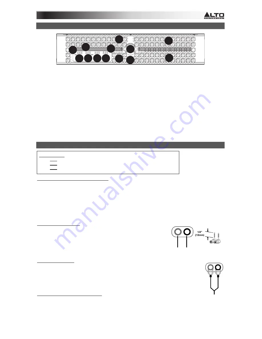 Alto APX2000 Quick Start Manual Download Page 19