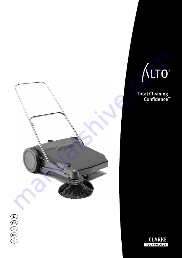 Alto BK 800 Operating Instructions Manual Download Page 1