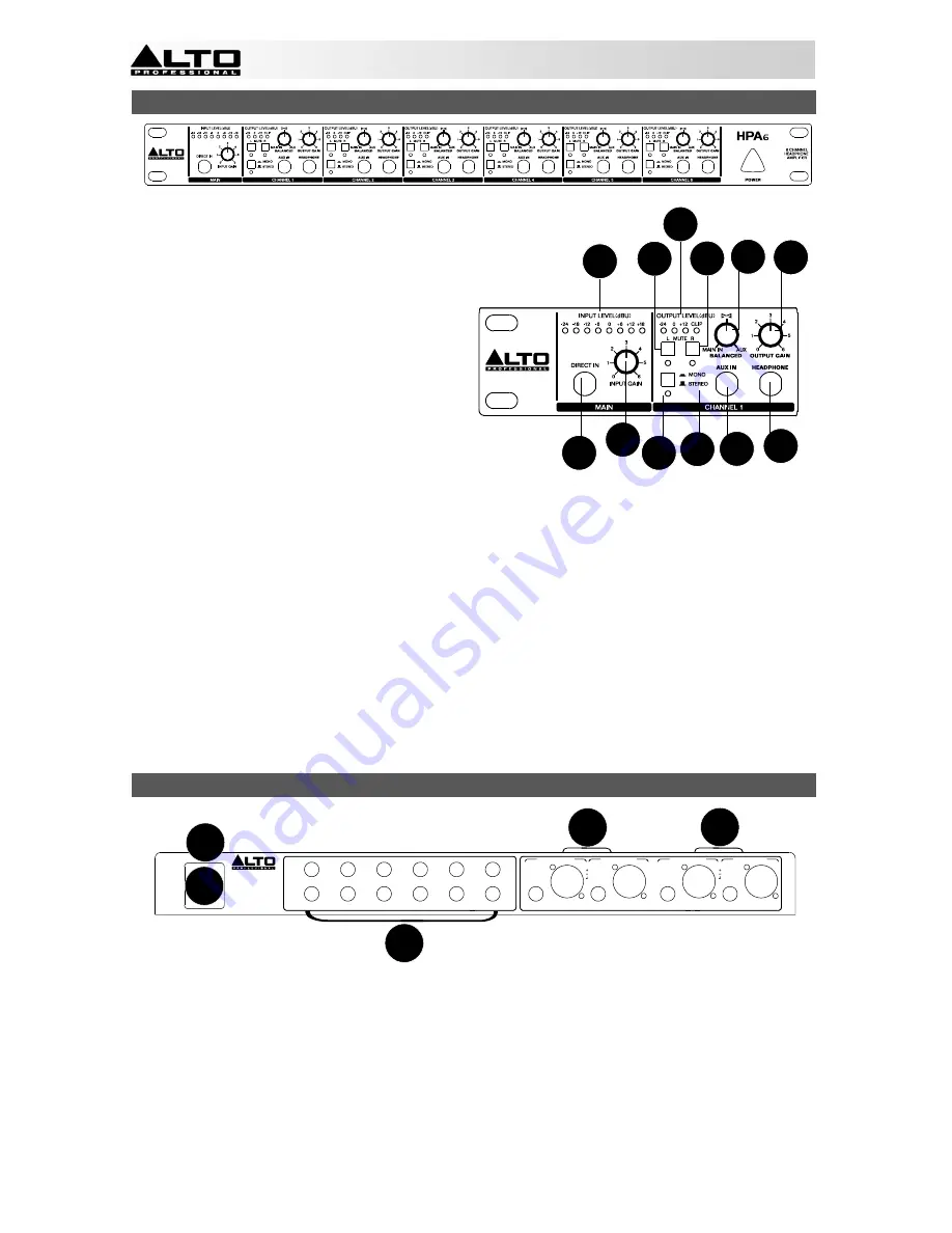 Alto HPA6 User Manual Download Page 34