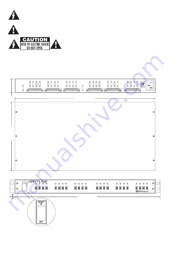 Altronix VertiLine24 Series Скачать руководство пользователя страница 6