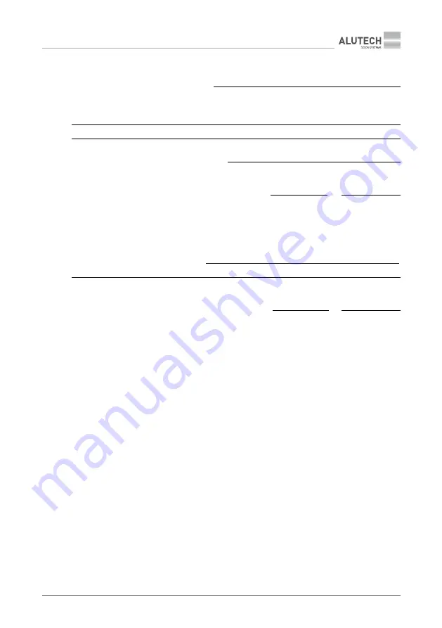 Alutech CU-TR230 Installation And Operation Manual Download Page 83