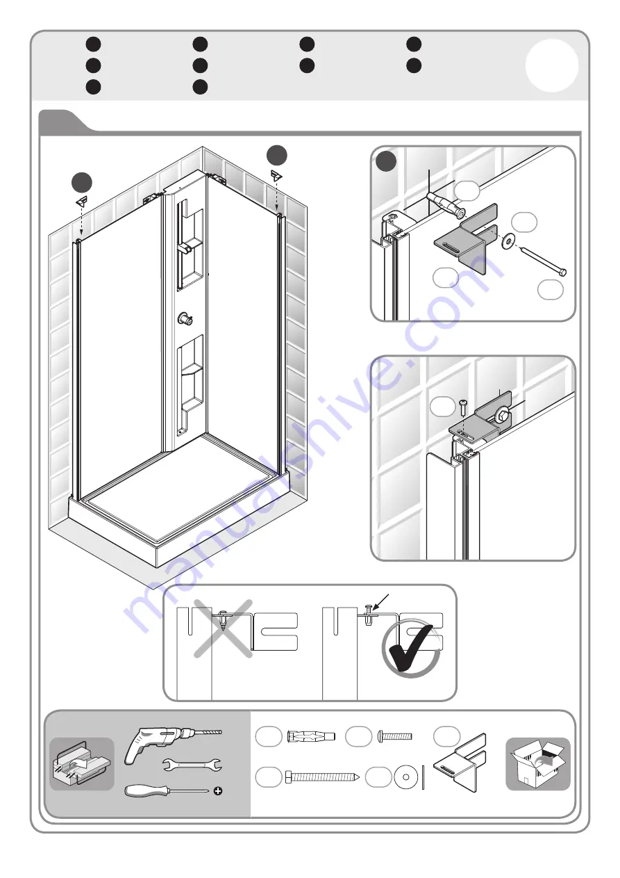 Alutrade PERLA 2P Assembly, Use, Maintenance Manual Download Page 25