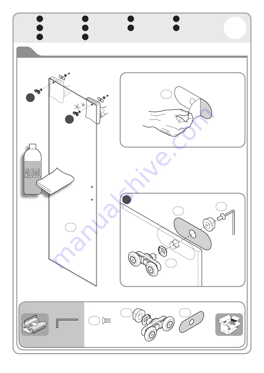 Alutrade PERLA 2P Assembly, Use, Maintenance Manual Download Page 59