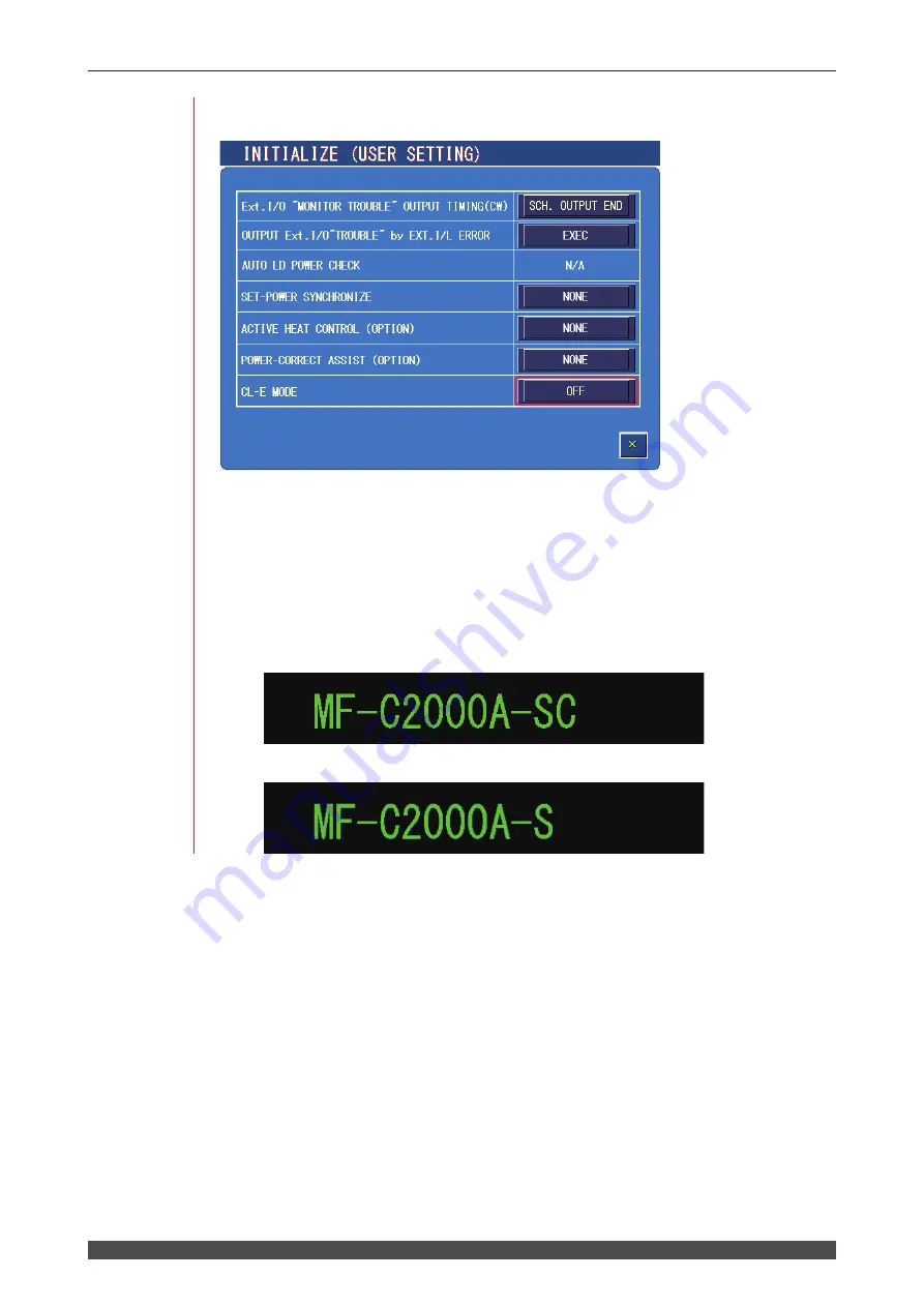 Amada MF-C2000A Series Operation Manual Download Page 70