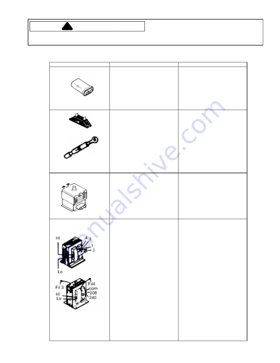 Amana A1200S Service Download Page 13