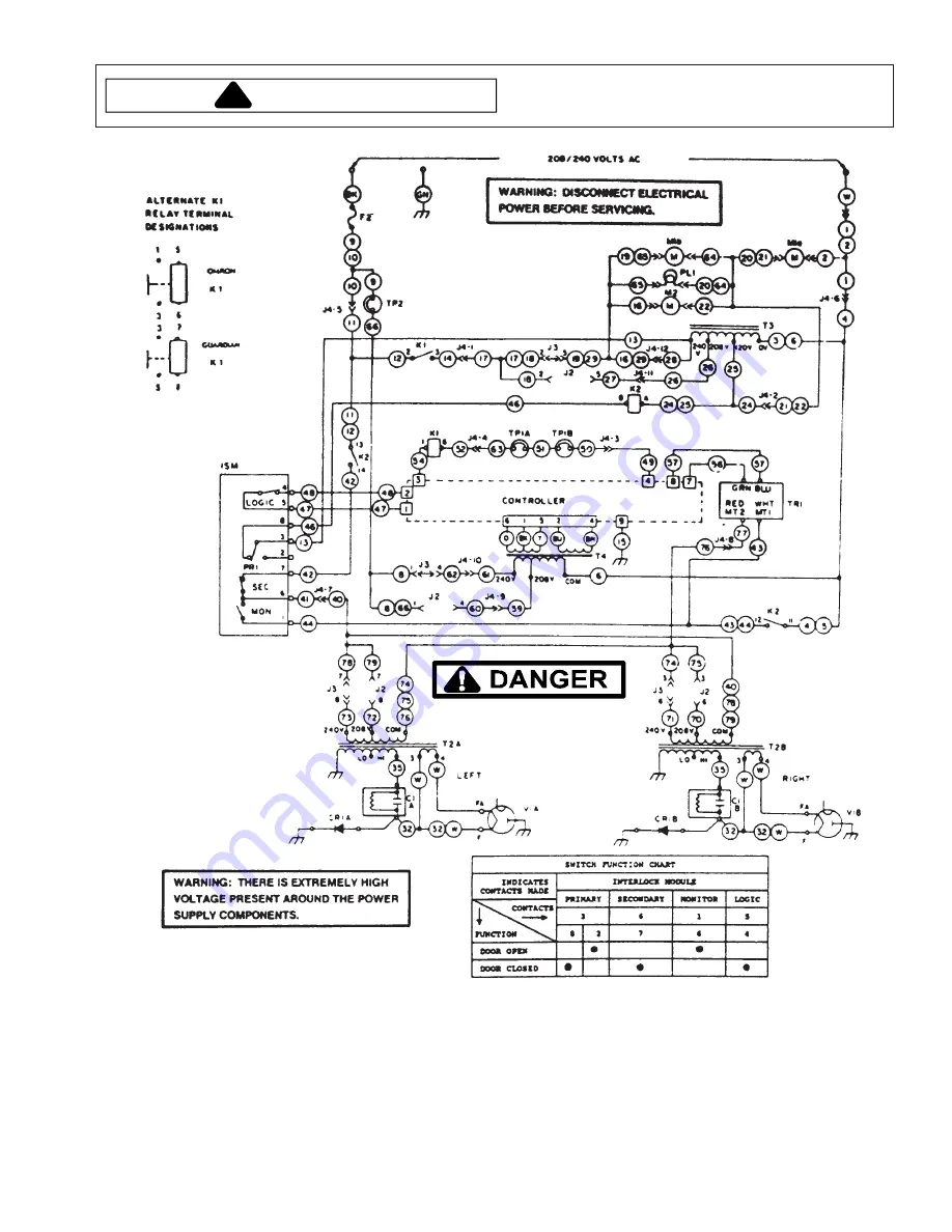 Amana A1200S Service Download Page 61