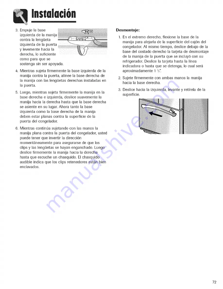 Amana ABD2233DEB Use & Care Manual Download Page 73