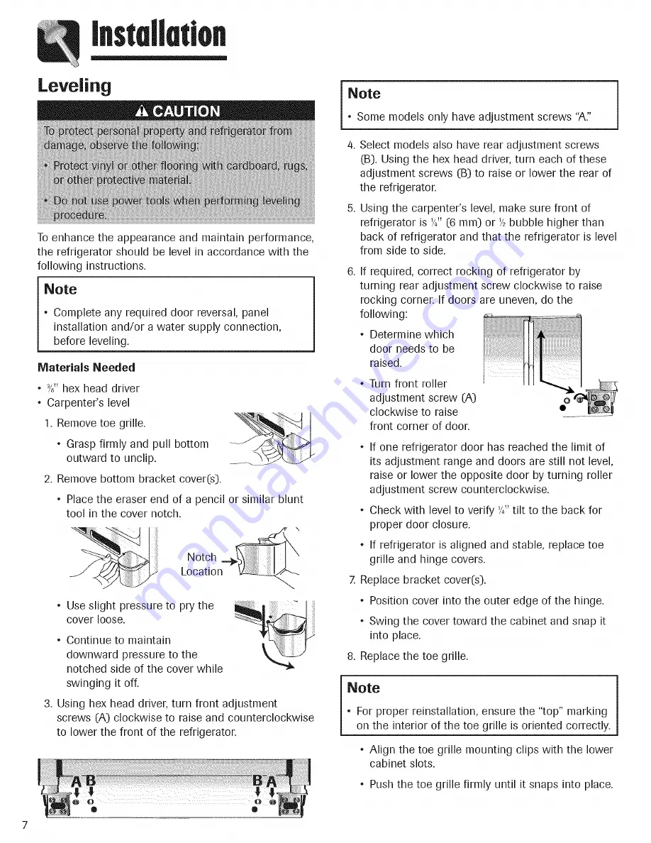 Amana ACD2234HRB Use & Care Manual Download Page 8