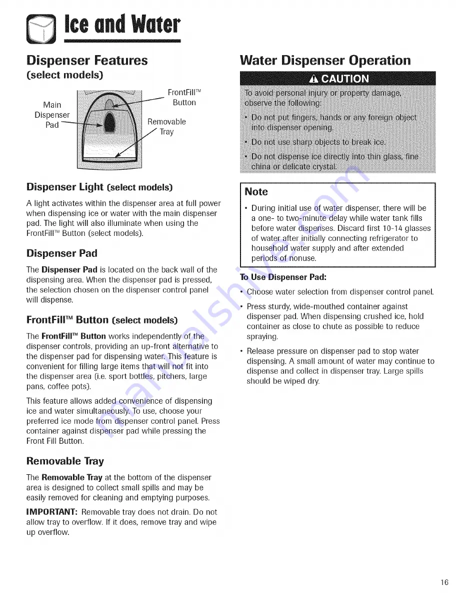 Amana ACD2234HRB Use & Care Manual Download Page 17