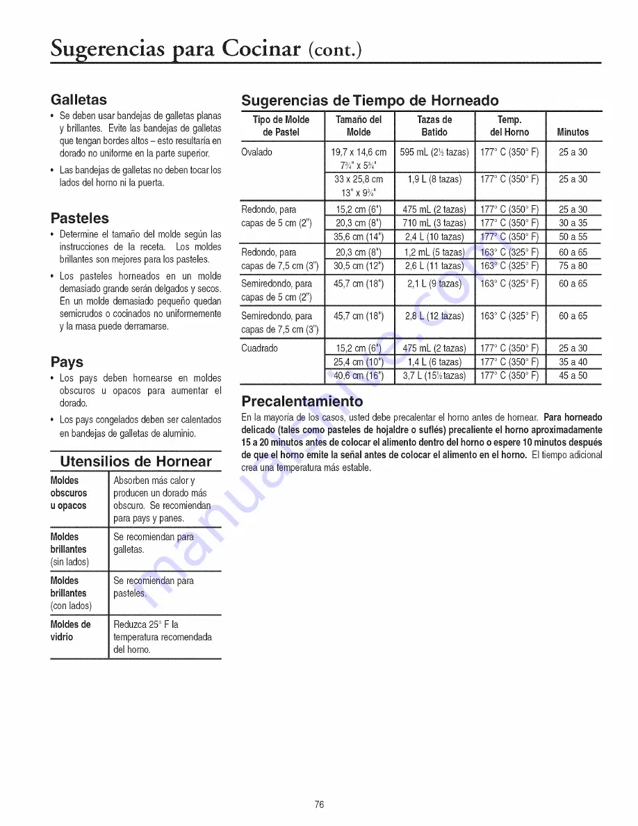 Amana ACM1580A Owner'S Manual Download Page 76