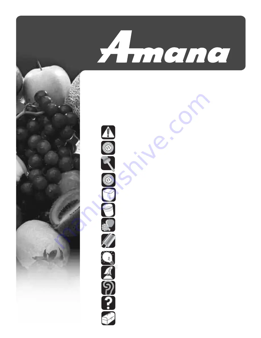 Amana AFI2538AE Use & Care Manual Download Page 33