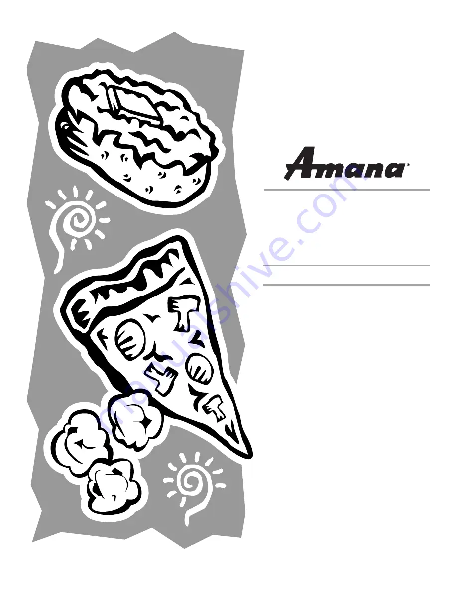 Amana AMC1070 Use And Care Manual Download Page 1